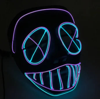 Halloween Nightshine Skull Mask