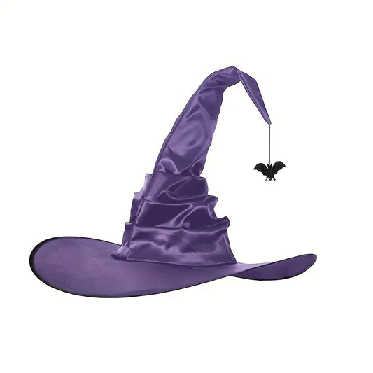 Halloween Enchanted Witch Hat - Bat Design