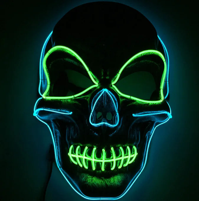Halloween Nightshine Skull Mask