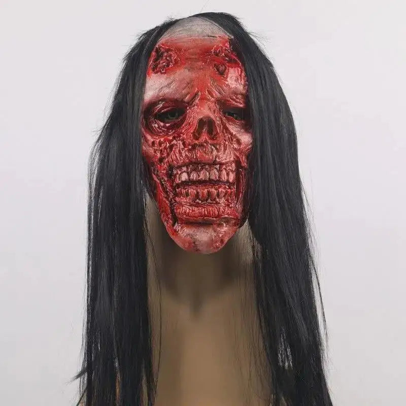 Bleeding Skull Horror Mask