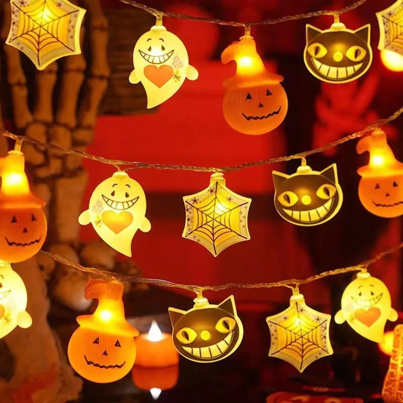 Haunted Halloween LED Lantern Lights