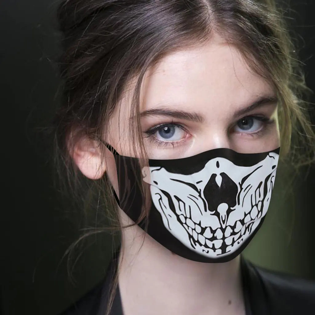 Cotton Cloth skull Face Mask