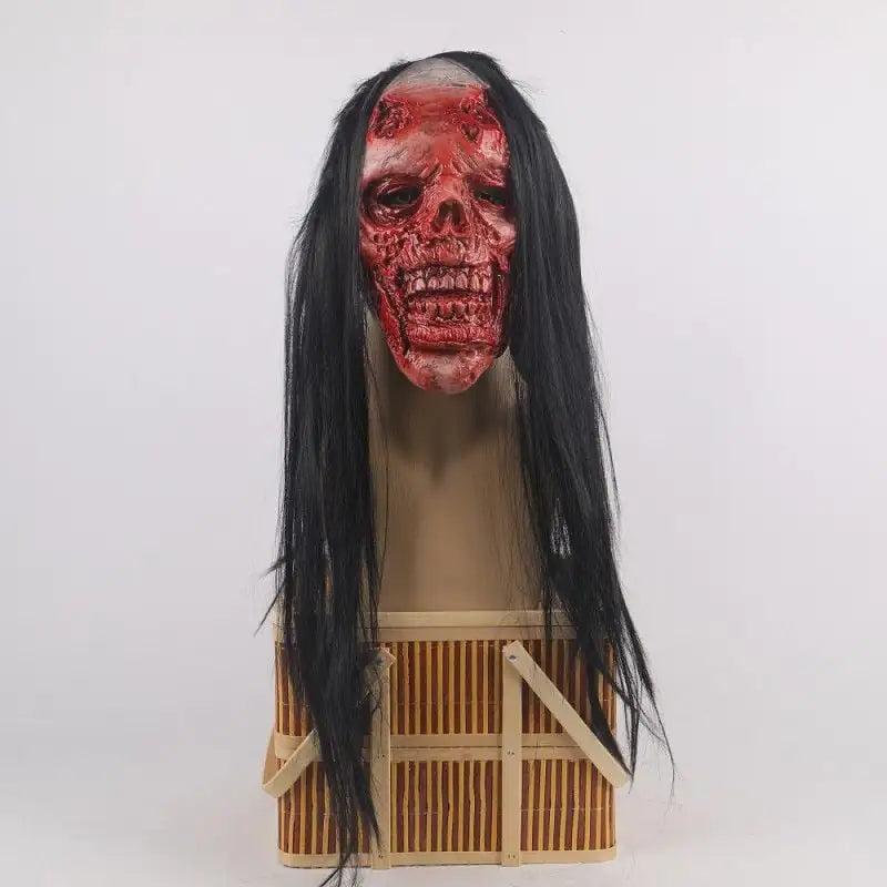 Bleeding Skull Horror Mask