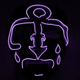 Halloween Nightshine Skull Mask