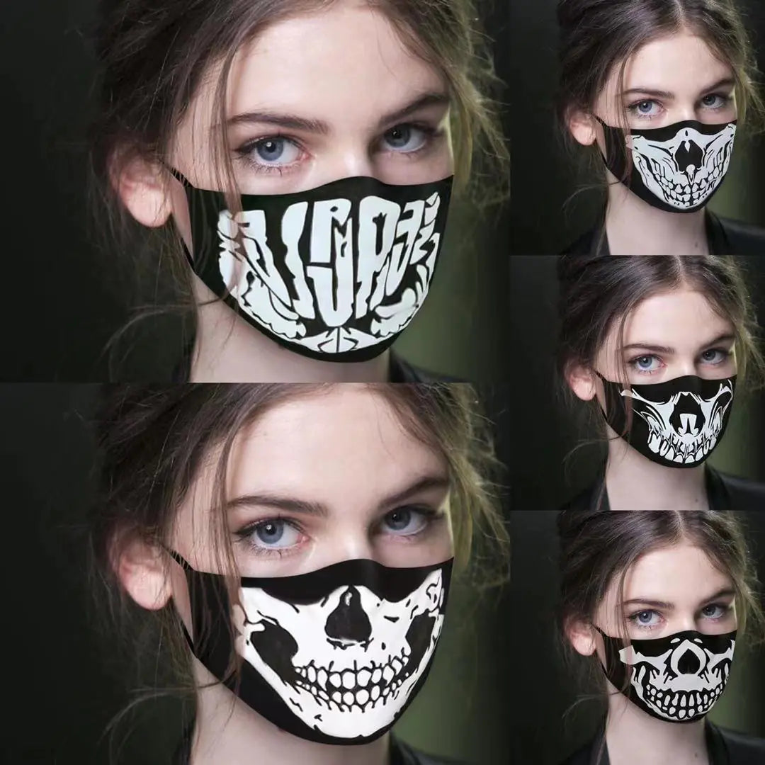 Cotton Cloth skull Face Mask